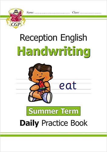 Reception Handwriting Daily Practice Book: Summer Term (CGP Reception Daily Workbooks)